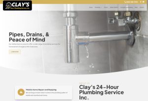 Clay's 24-Hour Plumbing Service Inc.